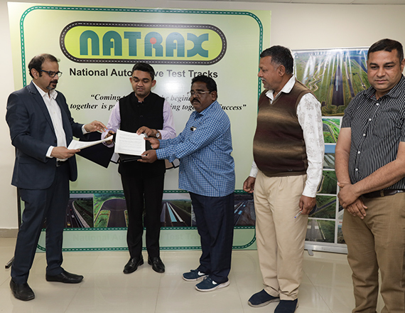 Dr. Manish Jaiswal, Director, NATRAX signed Flexi MoU with Directorate of Skill Development